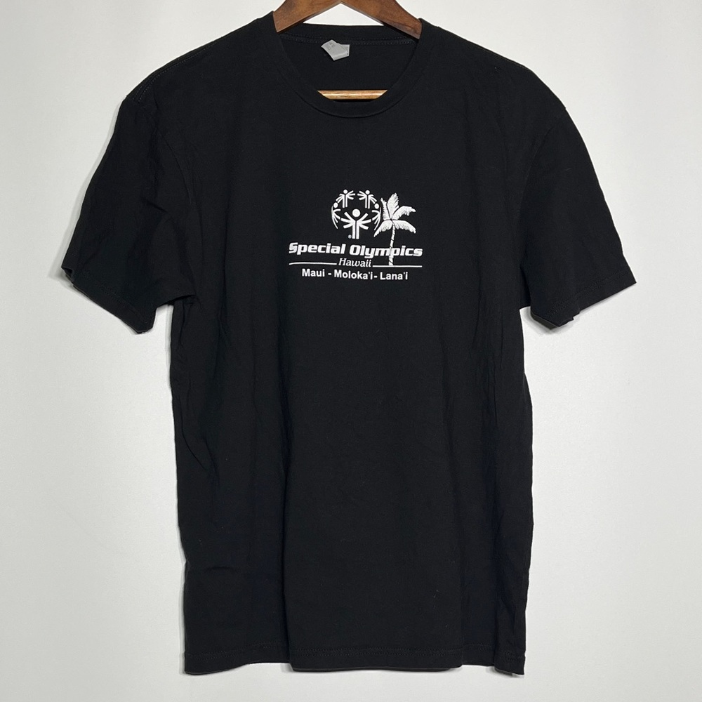 Next Level Apparel Black Graphic Tee